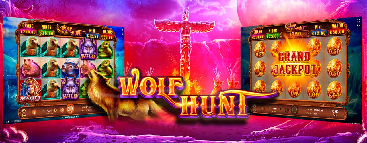 Игровой автомат Wolf Hunt от GameArt
