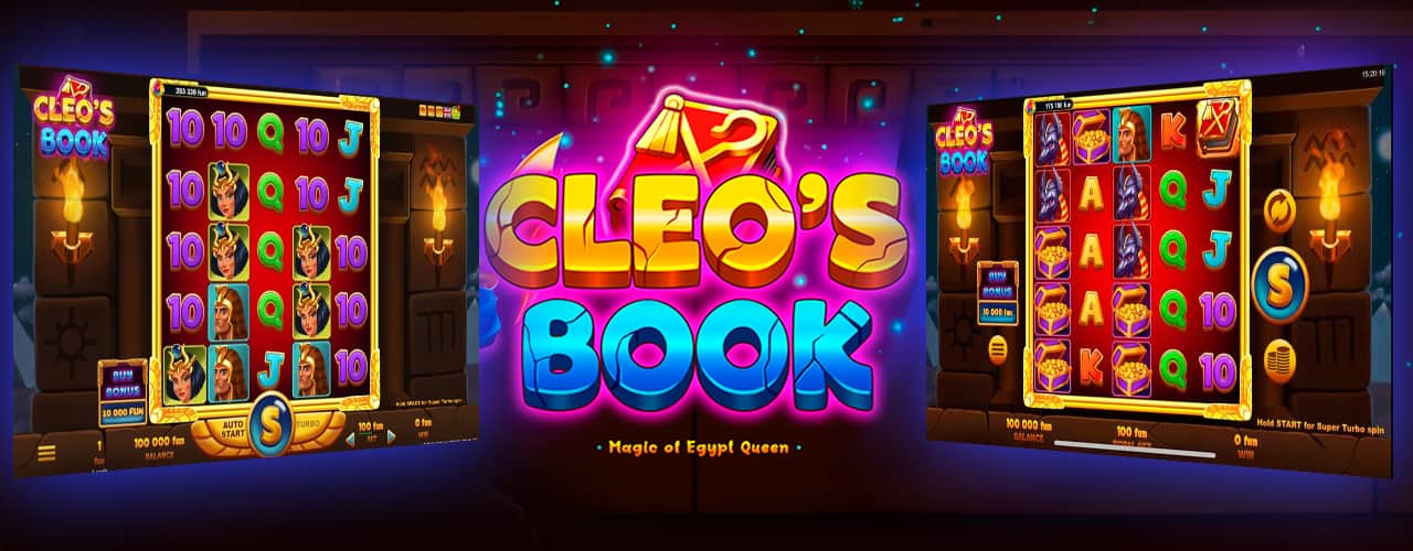 Игровой автомат Cleo’s Book от Belatra Games