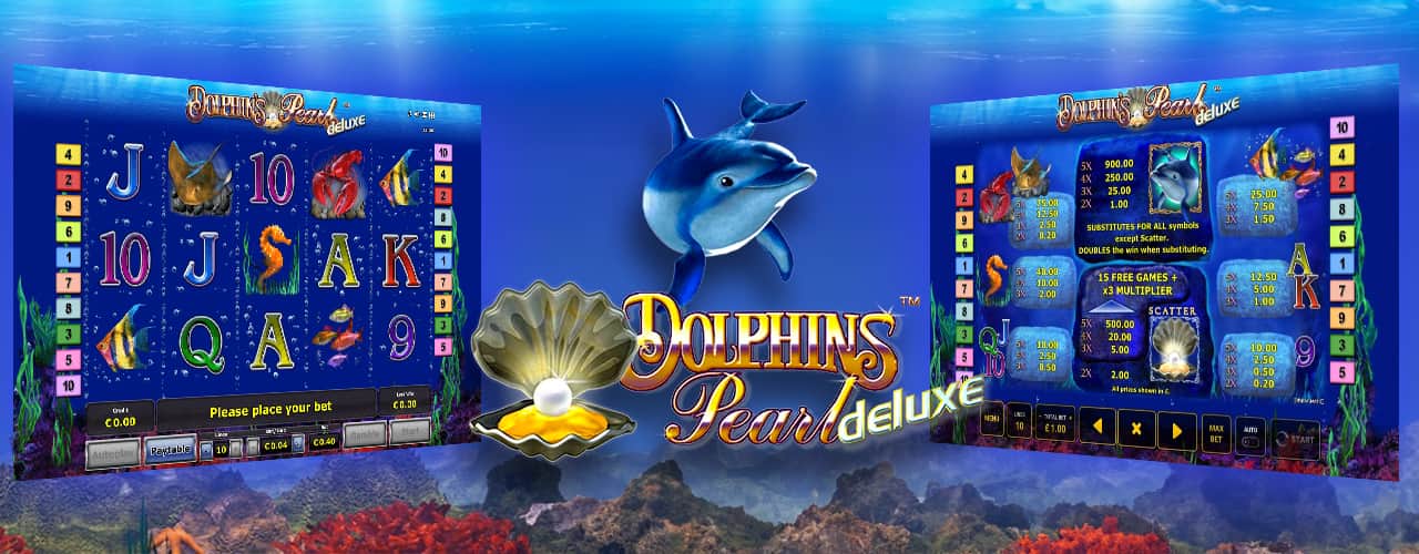 Игровой автомат Dolphin's Pearl deluxe от Greentube (Novomatic)