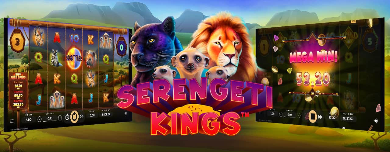 Игровой автомат Serengeti Kings от NetEnt