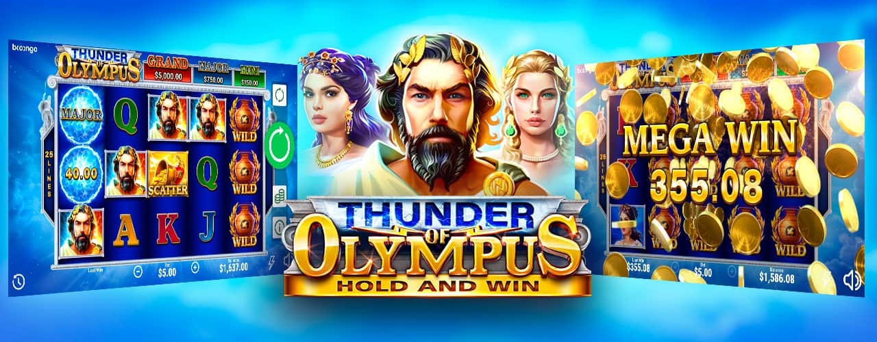 Игровой автомат Thunder Of Olympus от Booongo
