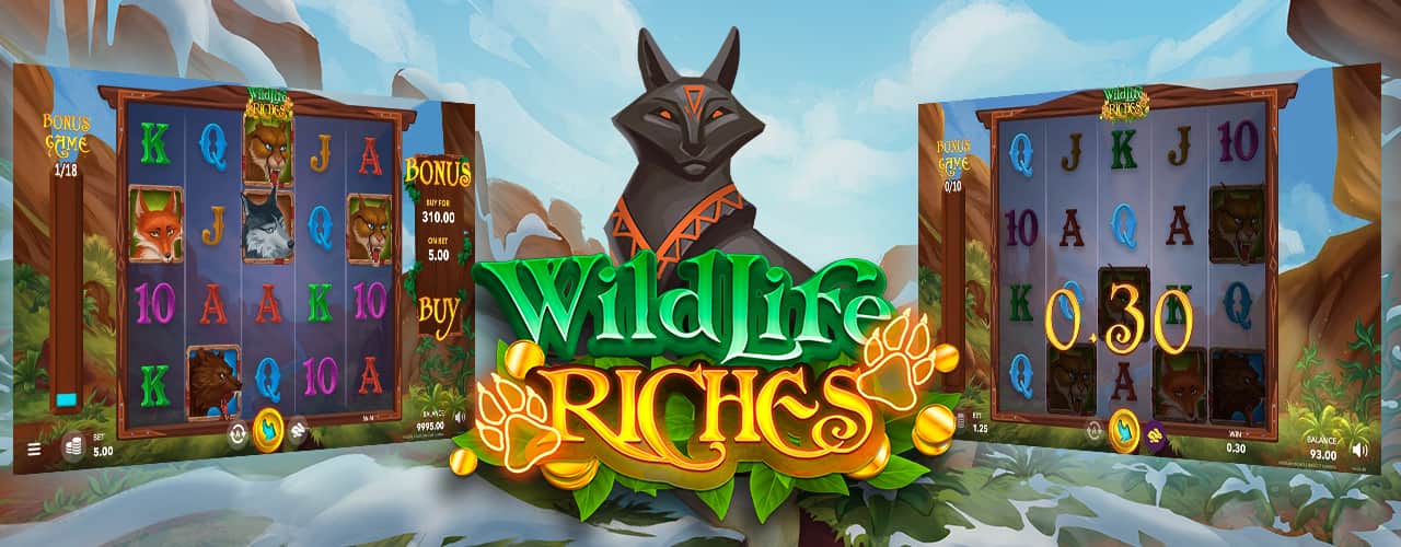 Игровой автомат Wildlife Riches от Mascot Gaming