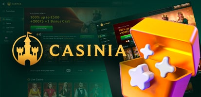 Бонусы в казино Casinia